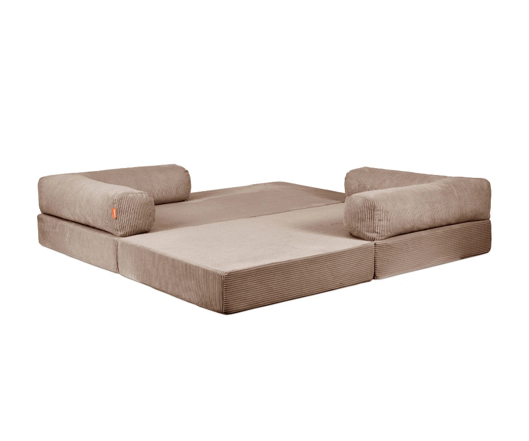 Corduroy family sofa