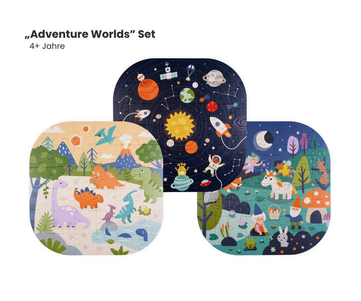 Play Table Puzzle Set "Adventure Worlds"