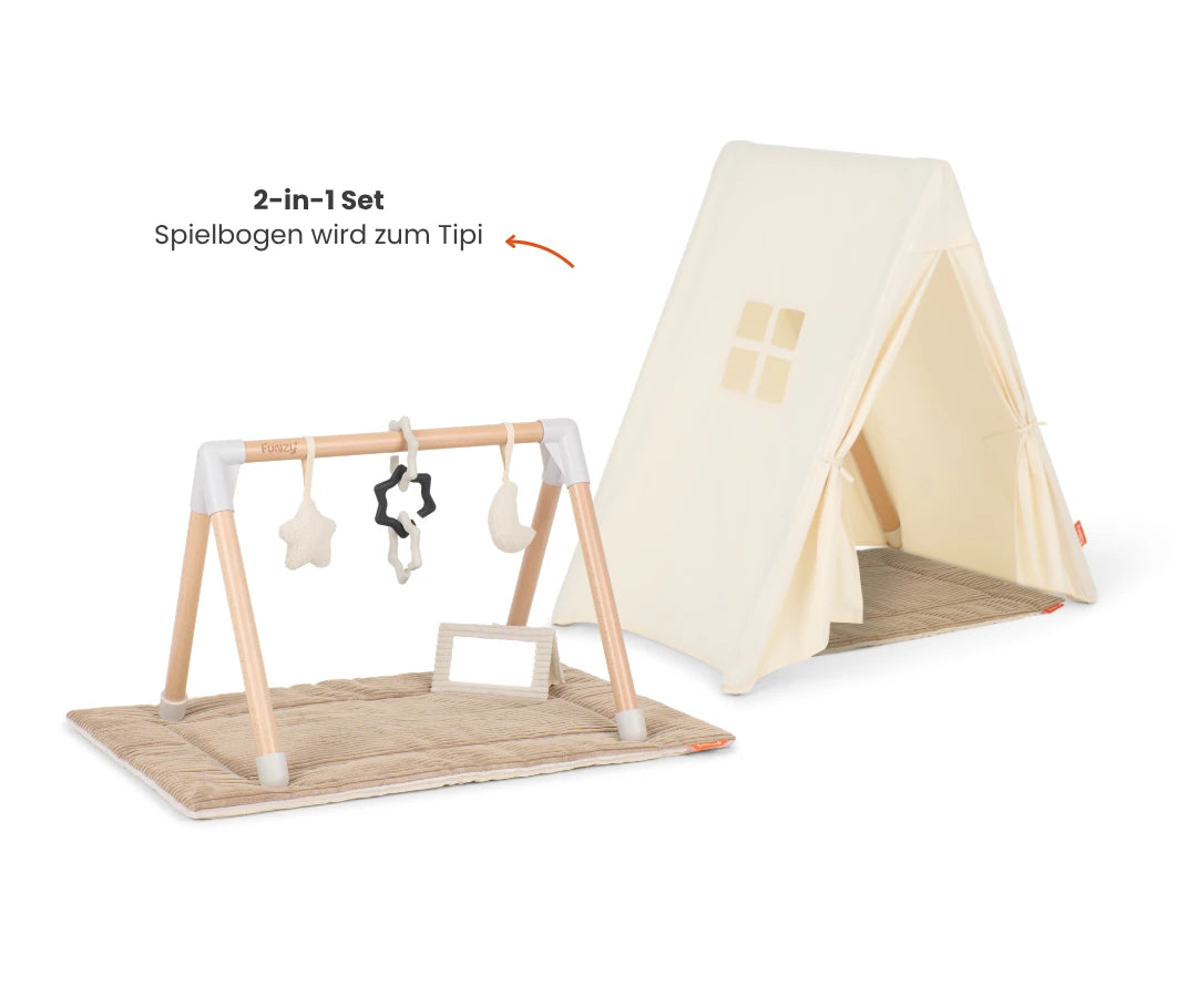 Baby Gym & Tipi Set