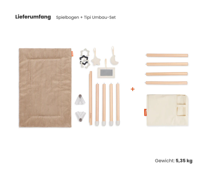 Baby Gym & Tipi Set